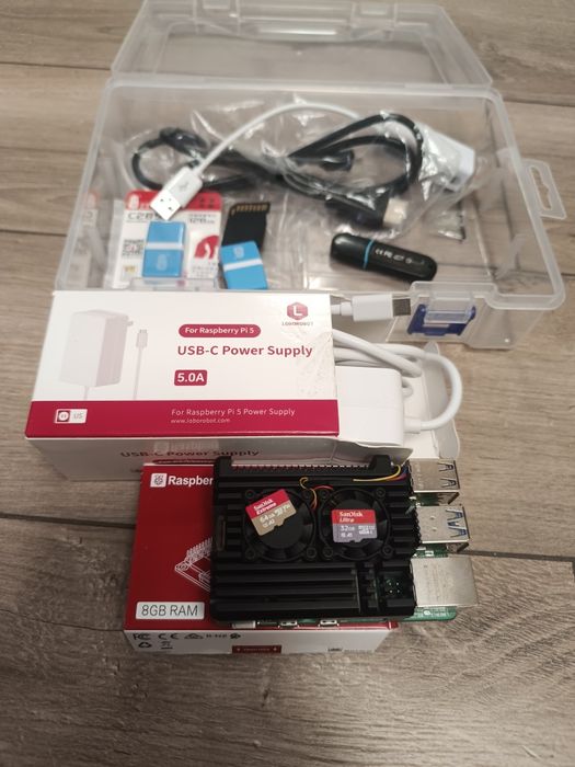 Raspberry Pi 5 8Gb + аксессуары