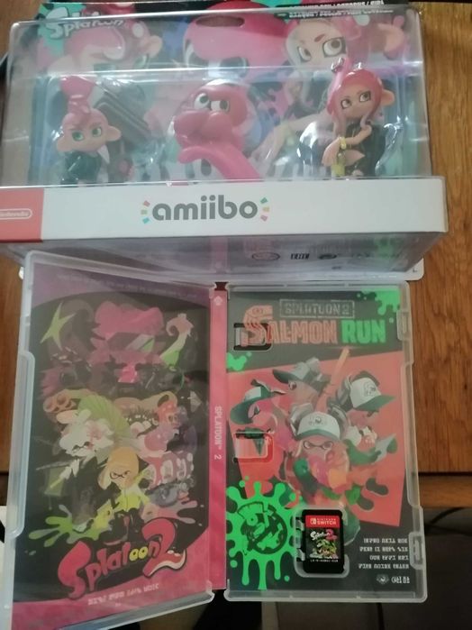 Splatoon 2, Splatoon 3 + amiibo si collectables (Nintendo Switch)
