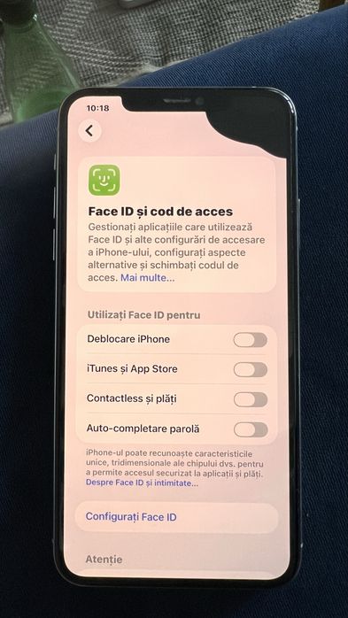 iphone 11 pro max 256 gb face id bat 81% nedesfacut piese recarosare