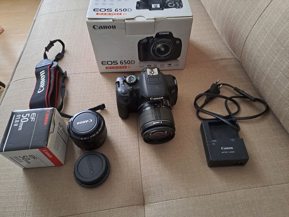 Фотоаппарат Canon 650 d. Новый