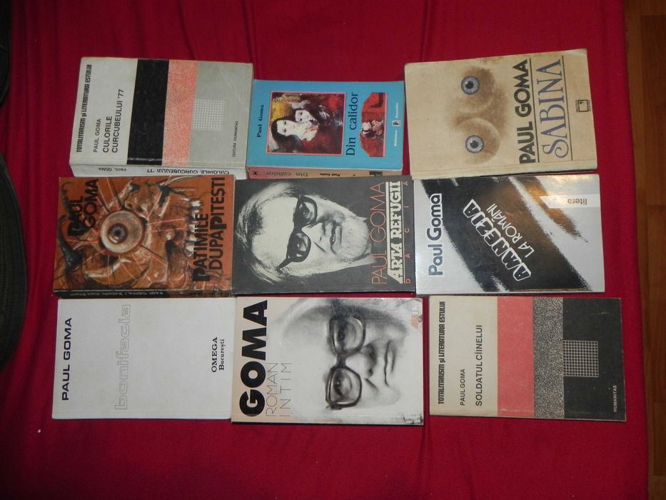 Vand de Paul Goma si de Emil Cioran 20 lei