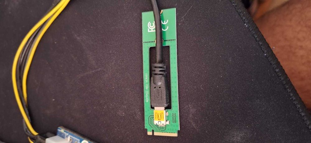 Mini PCI-E TO 16X Riser Card, PCI-E Express Riser Card, VER. 008C