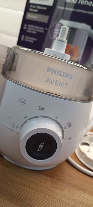 Philips Avent – Aparat de gătit cu abur și blender 4 în 1 – stare foarte bună