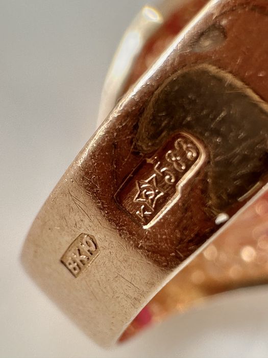 Руски съветски пръстен