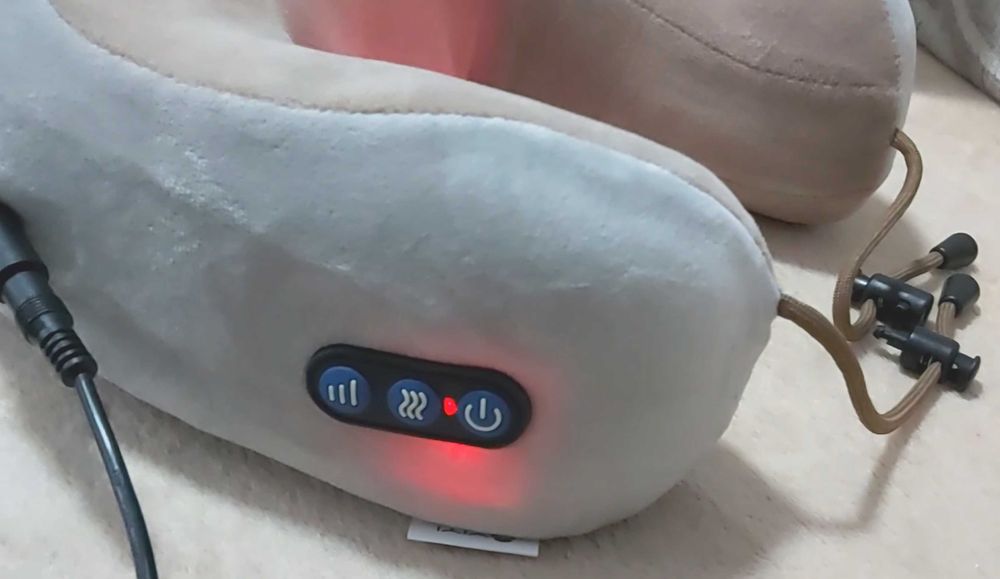 Perna YIYI 2in1 masaj cervical shiatsu +caldura elimina durerea de gat
