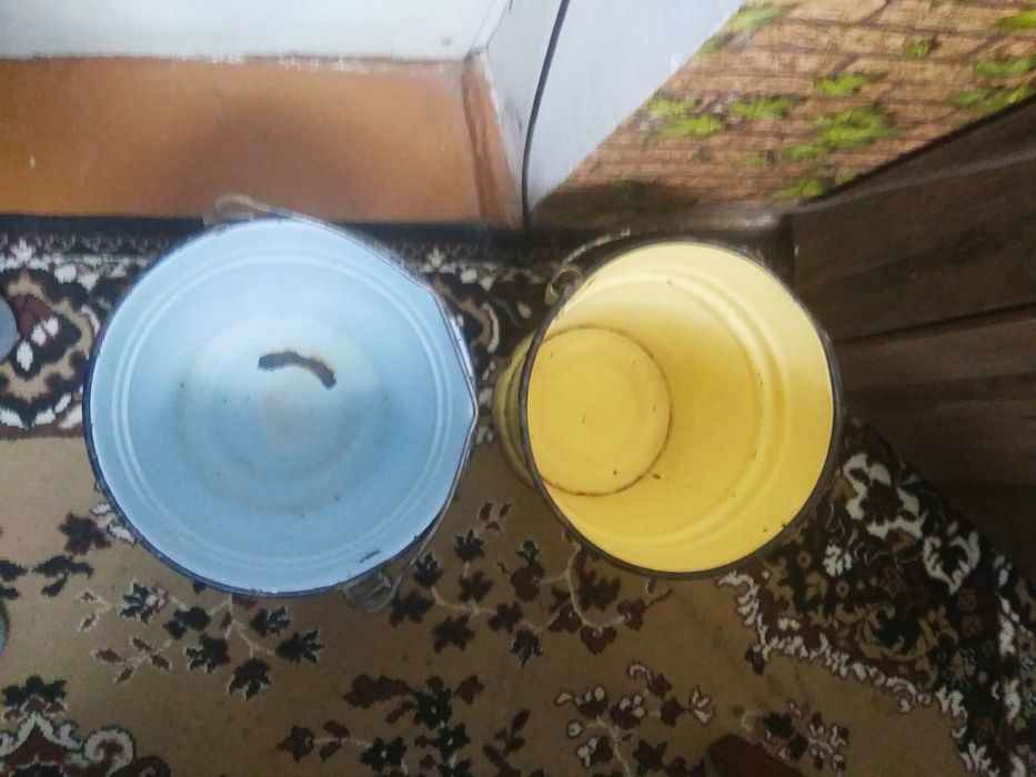 Ведра эмалированные