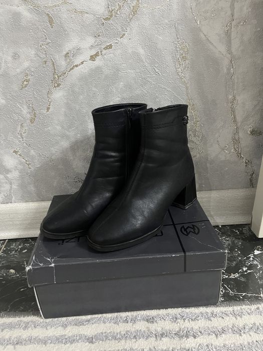 турецкие кожаные сапоги