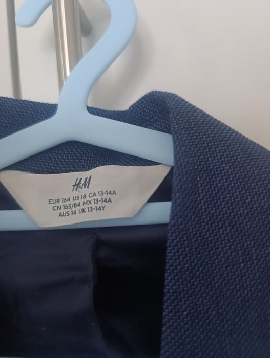 Sacou H&M și cămașa Polo  S