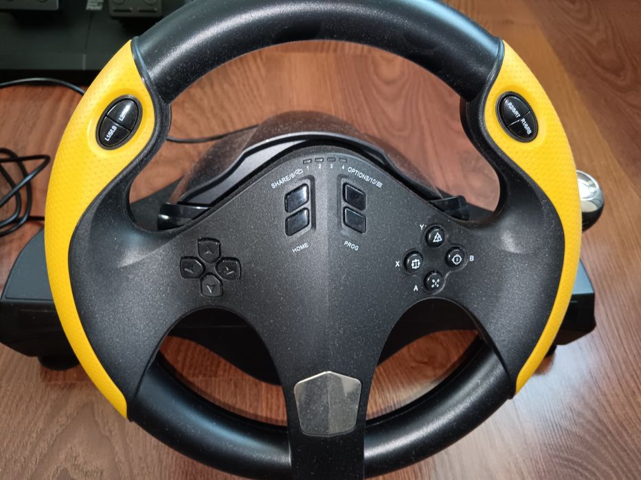 Volan Gaming Myria MG7400 + Pedale | PC, PS4, PS3, Xbox One | 270°