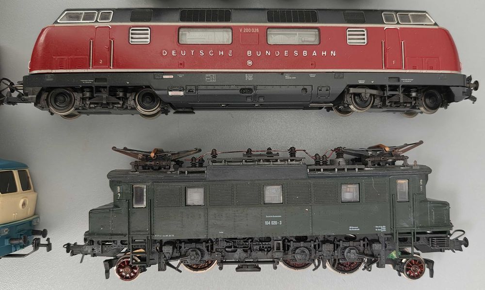 Locomotive trenulet electric H0, Piko, Roco & Trix