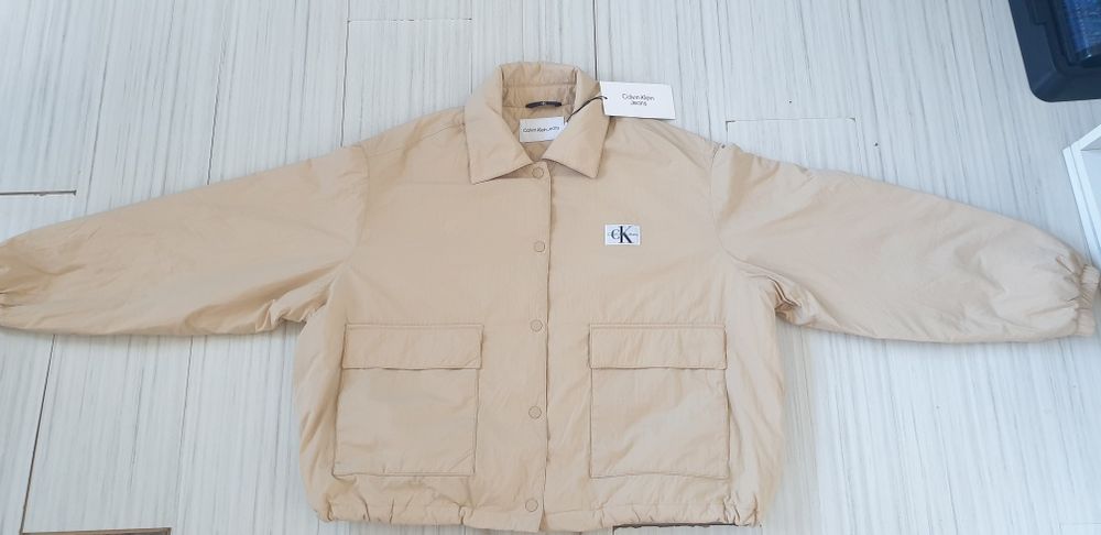 Calvin Klein Oversize Water Repellent M НОВО ОРИГИНАЛ Дамско преходно Яке
