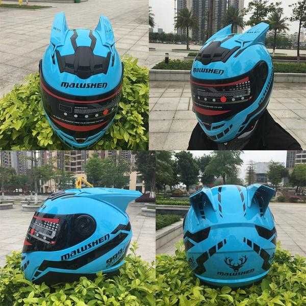 Мотошлем Malushen (интеграл) акция -20%