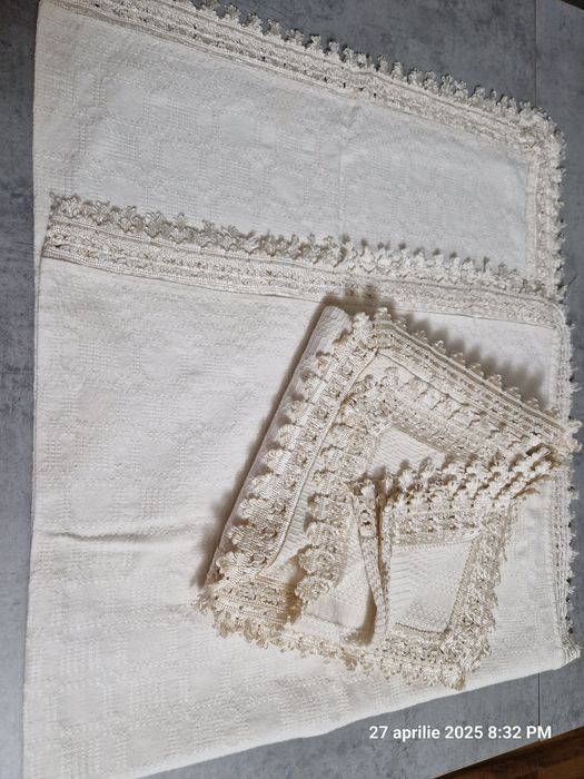 Fete de masa vechi din in,canepa,bumbac