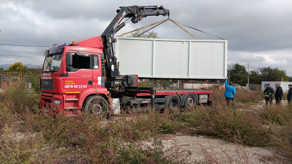 Транспортни Услуги-Камион с кран, автокран услуги