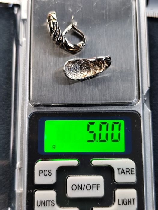 Масивни сребърни обеци