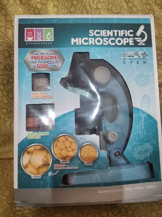 Телескоп и микроскоп игрушечный