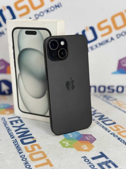 Продается телефон  iPhone 15 Black