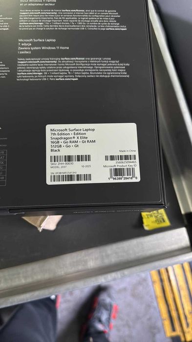 Laptop MICROSOFT Surface Laptop 7   15'