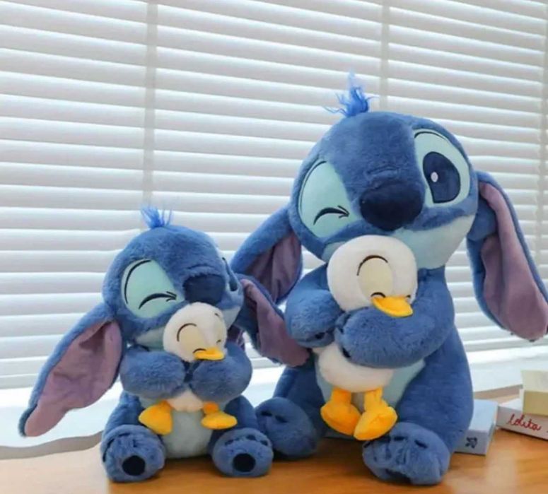 Плюшен Стич с пате, Сладък плюшен Стич с патенце 25-65см