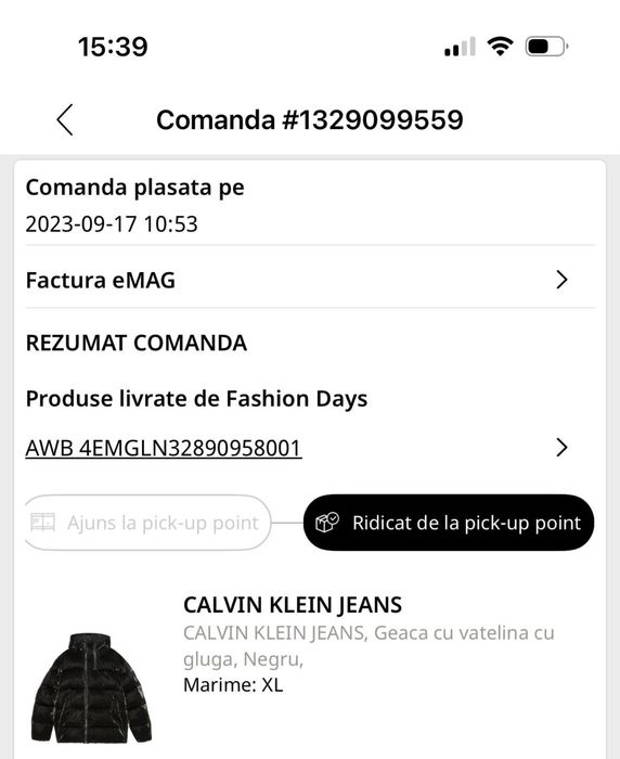 Geaca barbati Calvin Klein Jeans