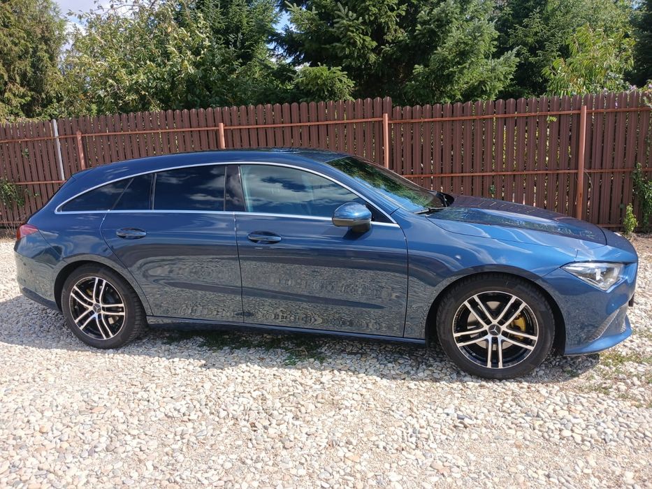 Mercedes CLA180D, shooting brake.