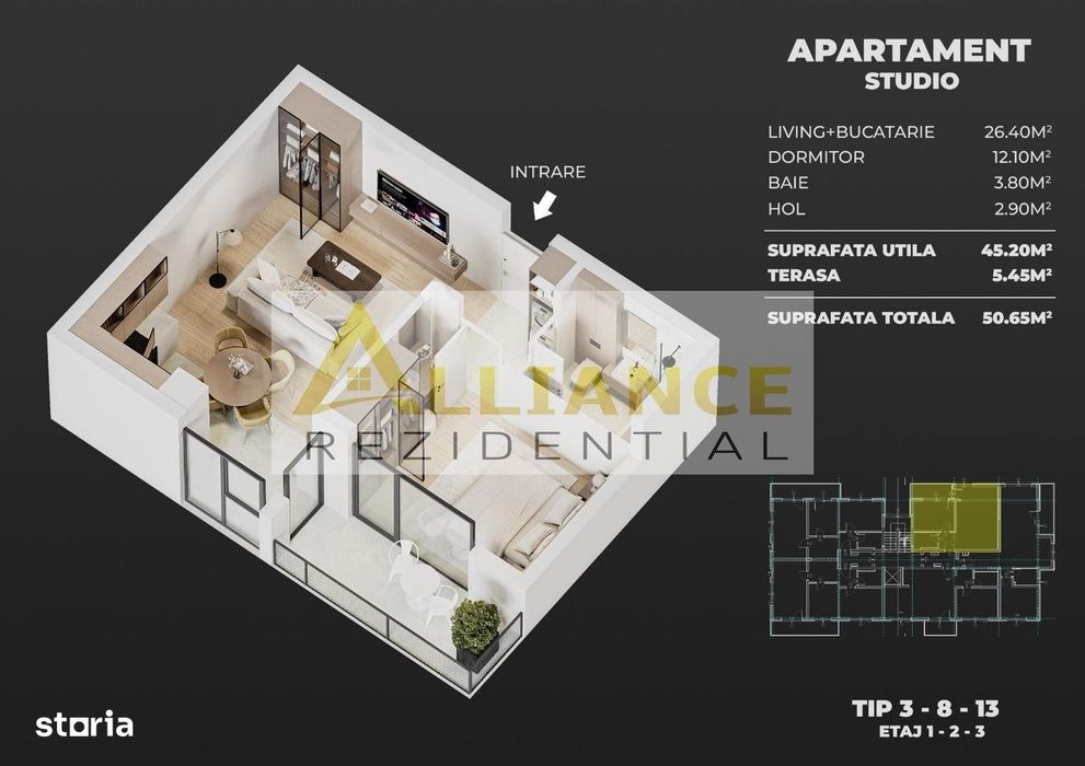 Proiect rezidential nou || Apartamente 2 si 3 camere || transport publ