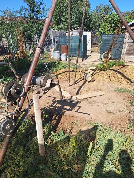 Foraje puțuri apa prelungirii denisipări și piloni