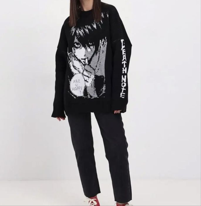 Свитер тетрадь смерти Л