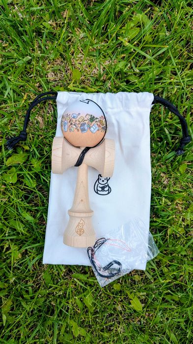 Kendama Miguel (Erratic Squirrel), tama Antiskid (verde sau alb) & Ken Maple (PRET PE BUCATA!)