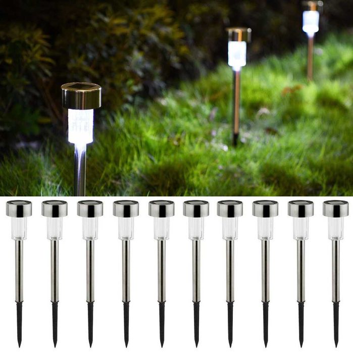 Set 10 lampi solare pentru gradina