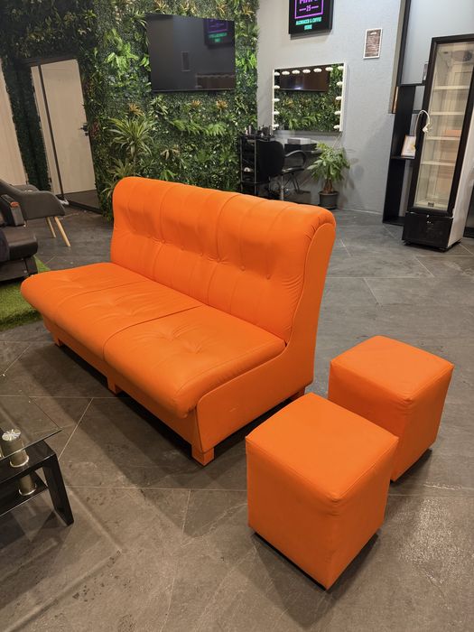 Кожен диван 2бр.