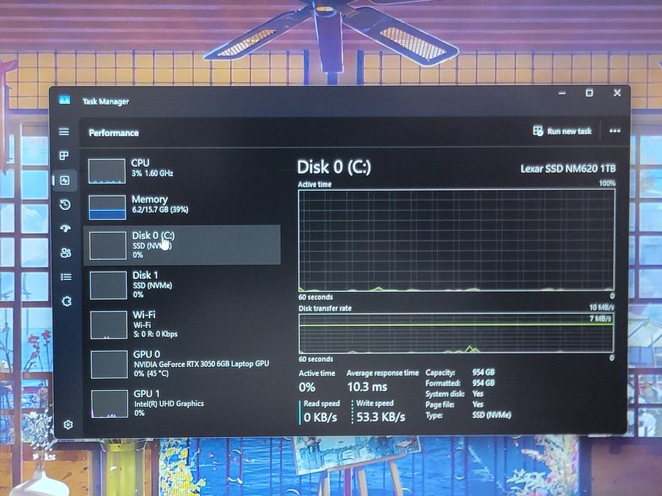 Dell G15 5530 Gaming 16/1Tb