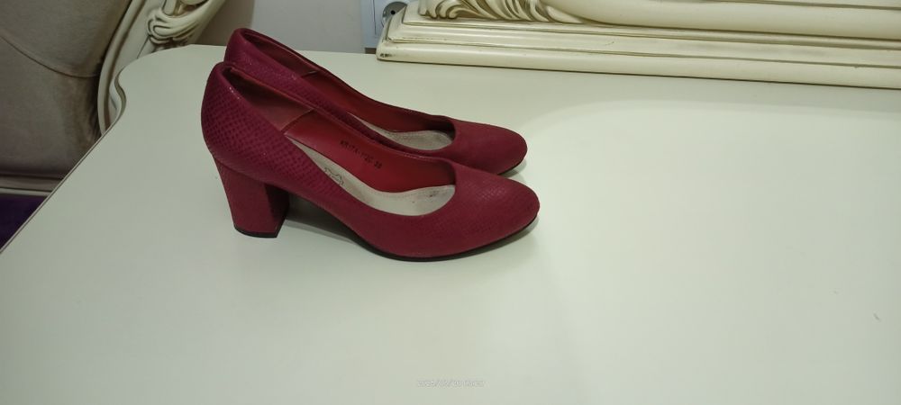 Туфли кожаные осень весна то