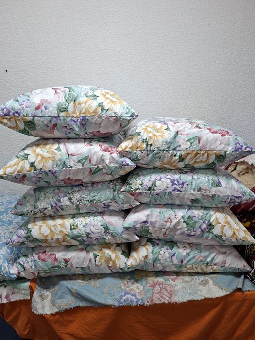 Реставрация подушек, чистка пера.