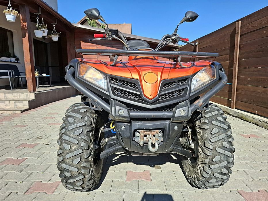 CF Moto 450L 4x4 din 2020 Numere NEGRE
