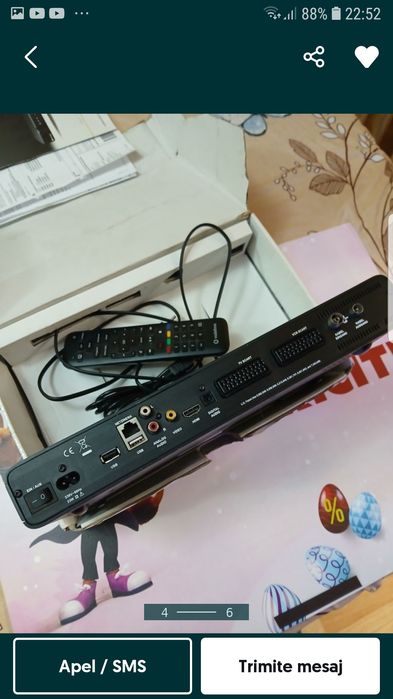 Vând decodor cablu compatibil digi