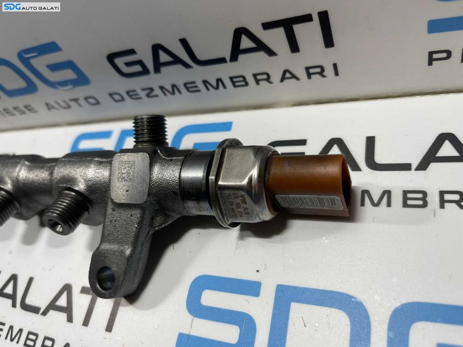 Rampa Presiune Injectoare cu Senzor Senzori Regulatori Skoda Superb 2 2.0 TDI CFFB CFGB CLJA 2008 - 2015 Cod 03L130089P 057130764H 0281002859 03L906054 [D0540]