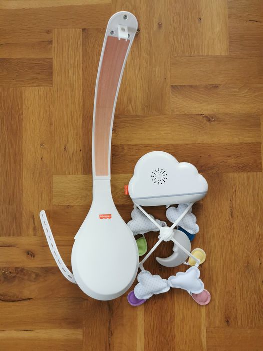 Музикална въртележка за бебешко легло - Fisher Price облачета