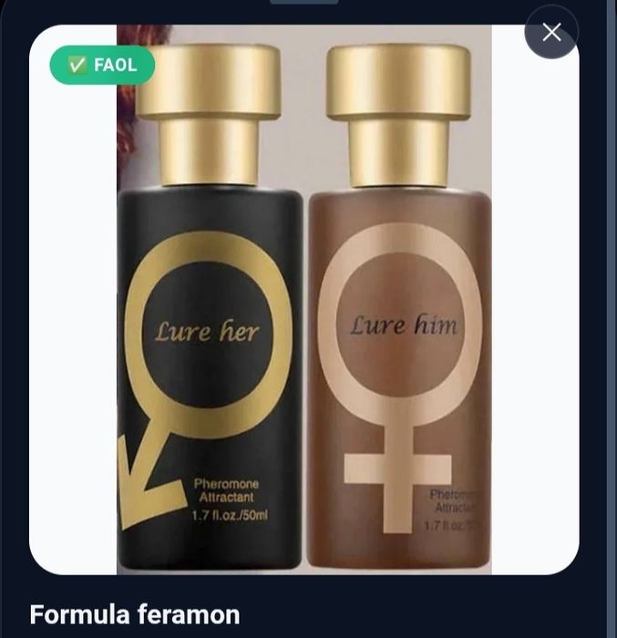 Formula feramon atir erkak ayol uchun 50ml