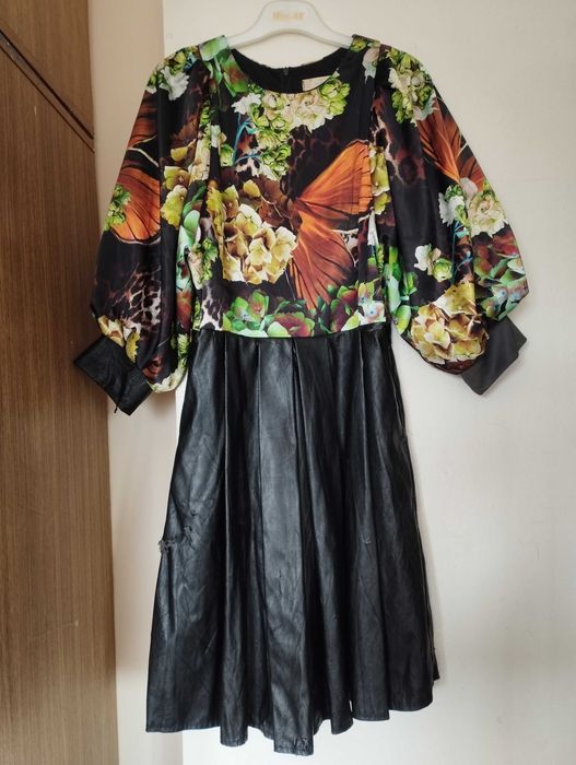 Платье турецкое, кожа модель