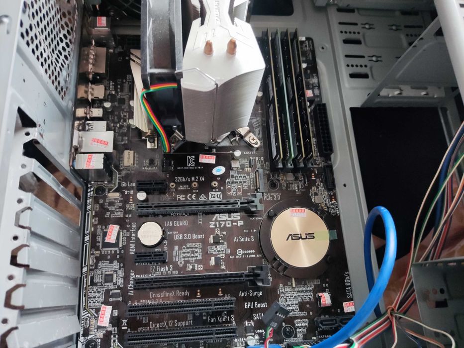 Продам компьютер на Core i7-6700k Z170-p 32 GB RAM DDR4