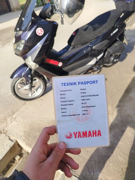 YAMAHA N MAKS 175 Kub 2022 yil  KAMI BOR