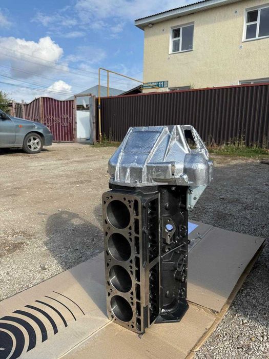 чугунный блок цилиндров на газель