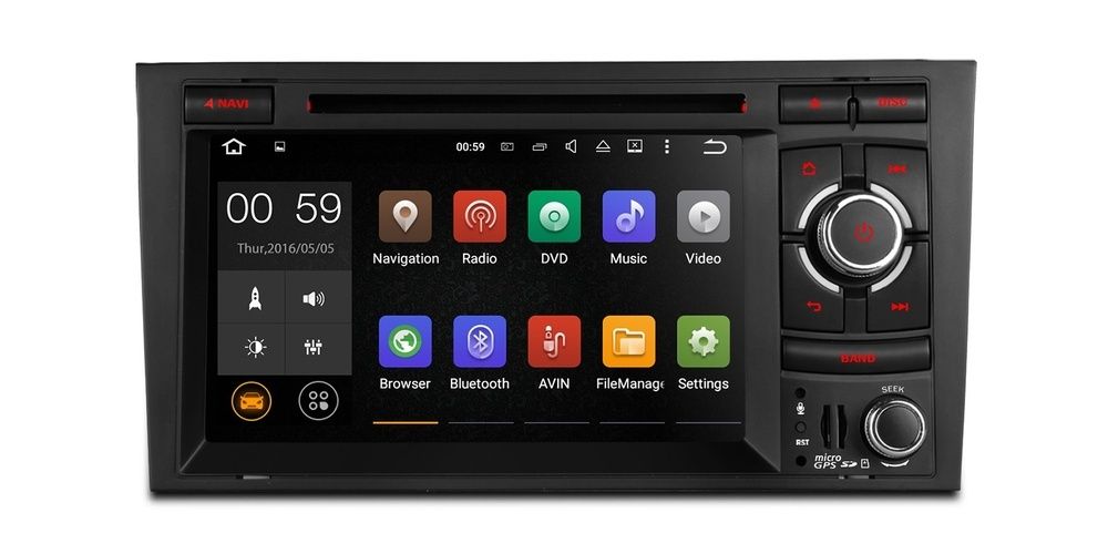 ANDROID Мултимедия за AUDI A3 A4 android  B6 B7 8P навигация ауди Б6 7