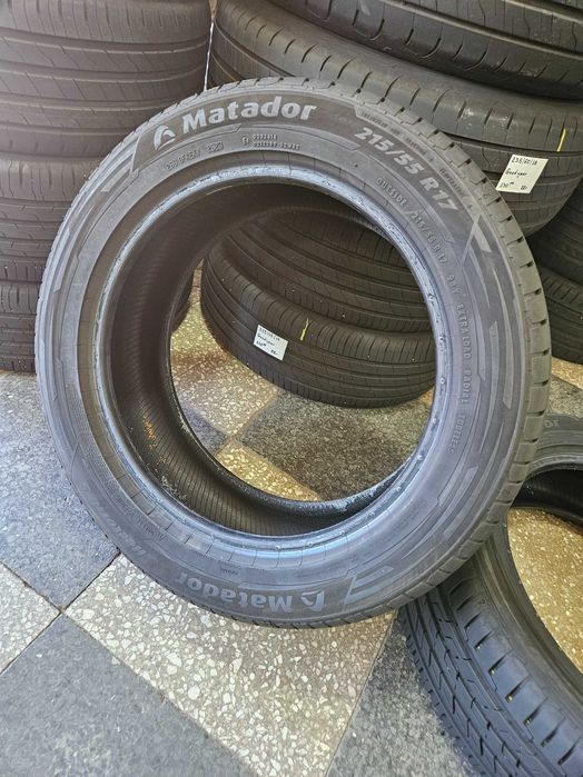 2бр 215/55/17 MATADOR 7мм грайфер дот:23г безплатен монтаж