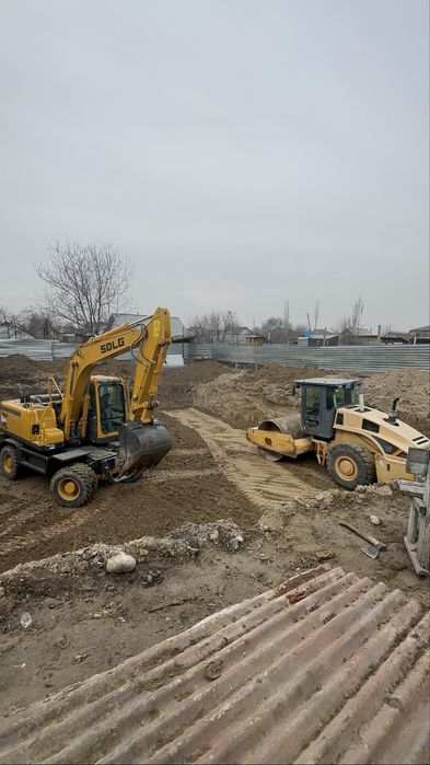 Экскаватор аренда услуги Алматы