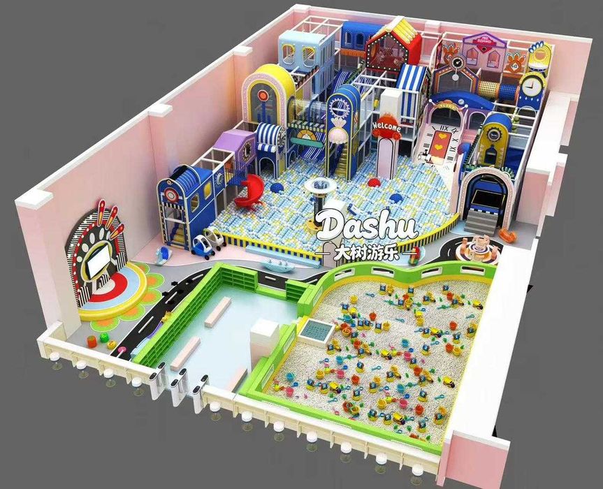 Детский лабиринт, детский игровой парк.