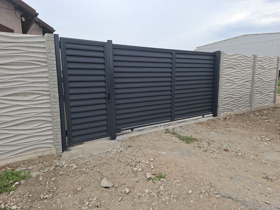 Gard tip jaluzea/tablă