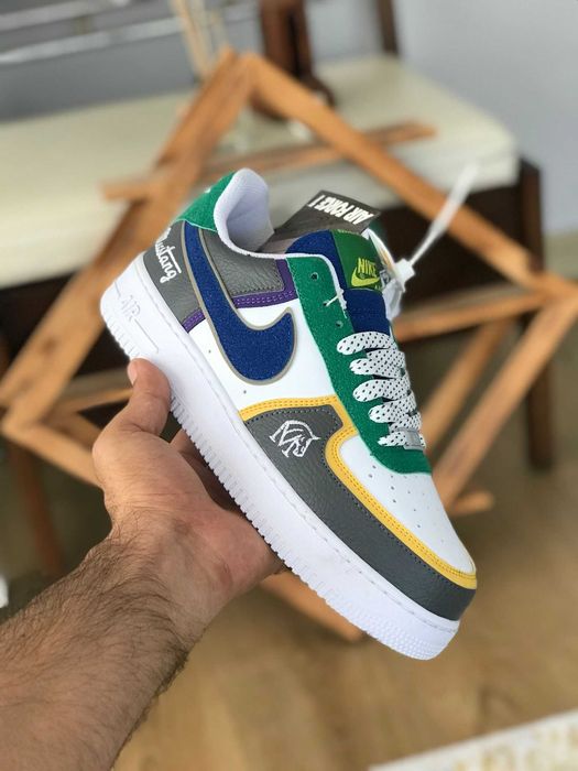 Nike Air Force 1 Mustang white/green-grey