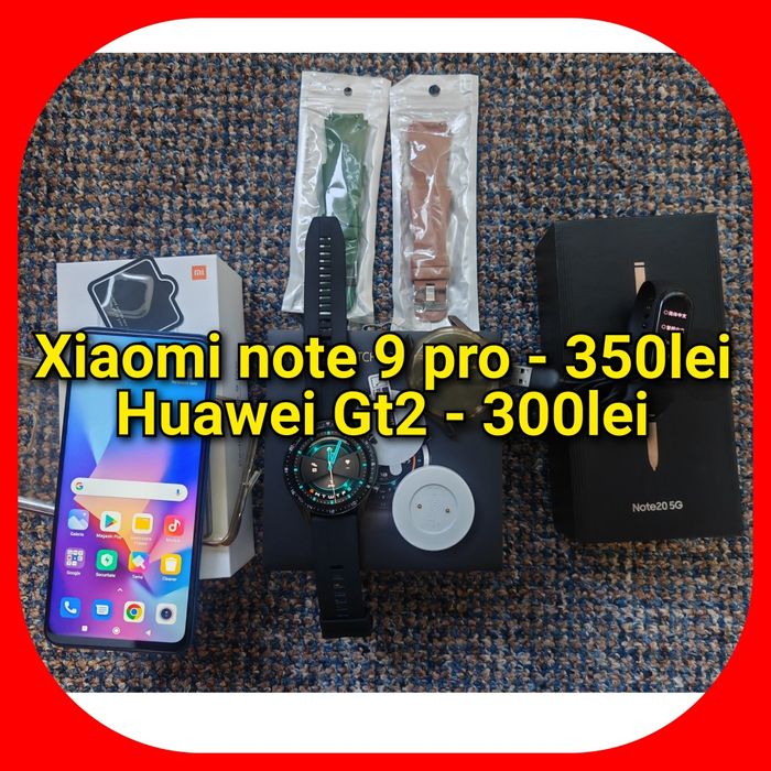 Vand telefon xiaomi note 9 pro/ huawei gt 2